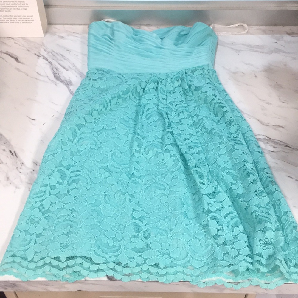 David’s bridal bridesmaid dress